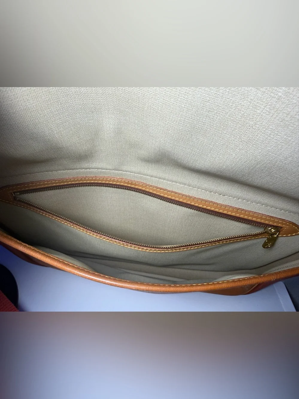COA included-Louis Vuitton “America’s Cup” Messenger Bag #1851